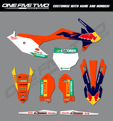 Ktm 85 mx grafica - 50, 65